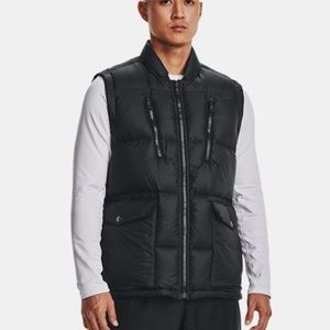 NWT Men's large Under Armour UA Storm ColdGear Infrared Down Vest 1375592-001